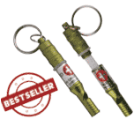 Whistle with waterproof capsule